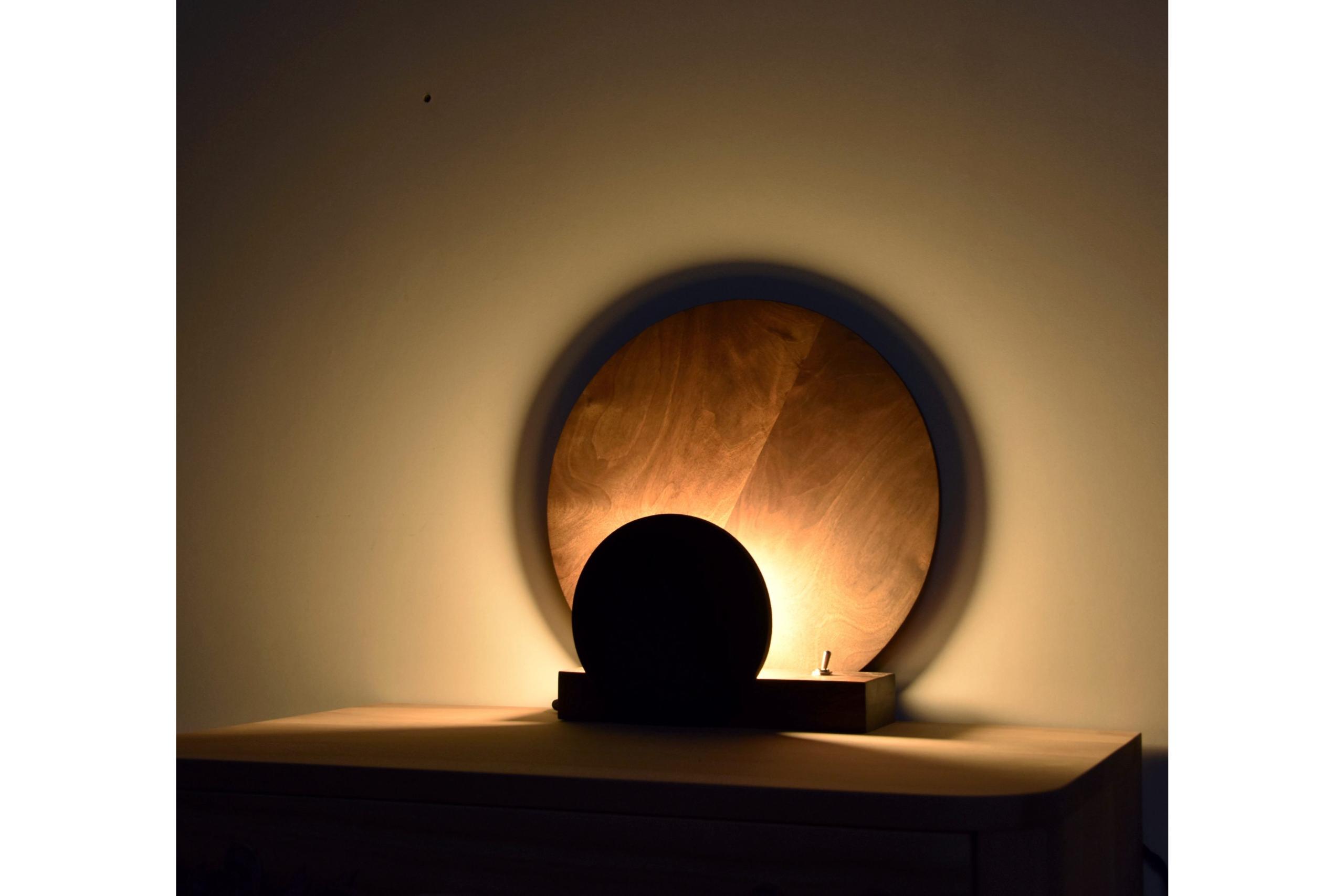 Thomas Coup la fronde - Eclipse 2 lampe noyer