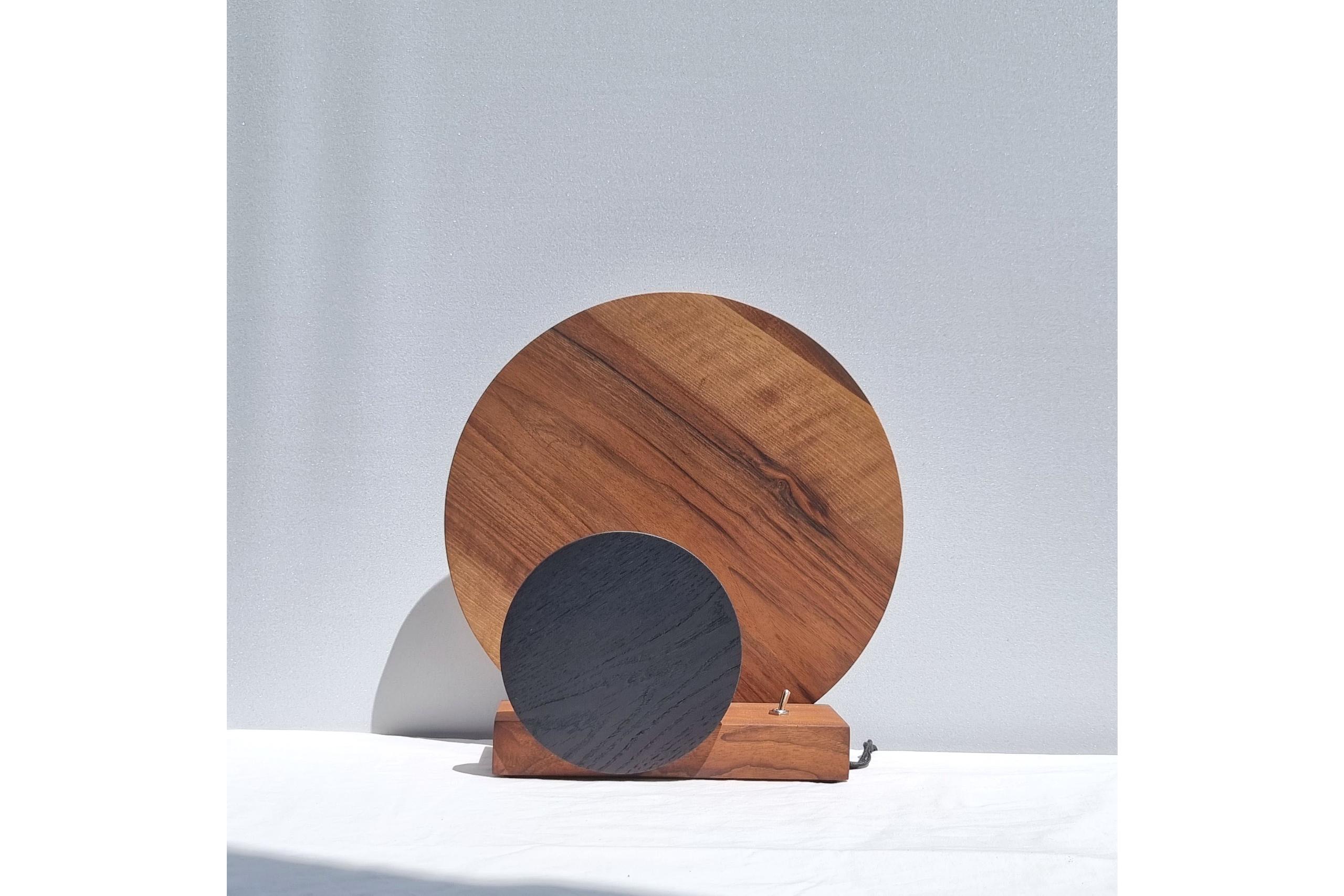 Thomas Coup la fronde - Eclipse 2 lampe noyer