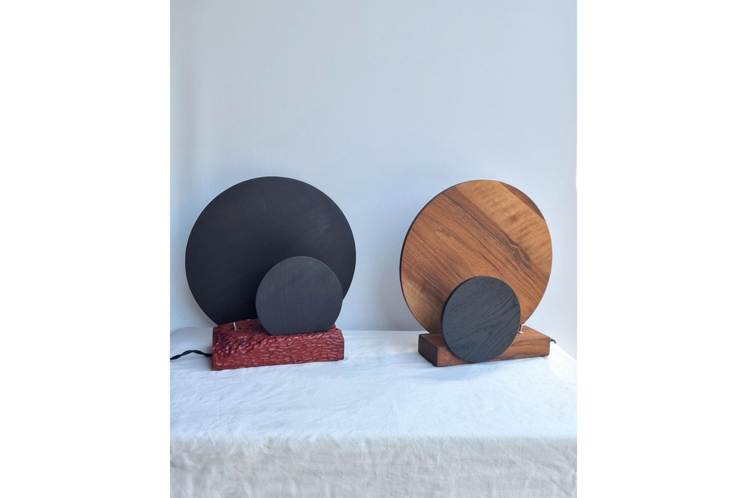 Thomas Coup la fronde - Eclipse 2 lampe noyer