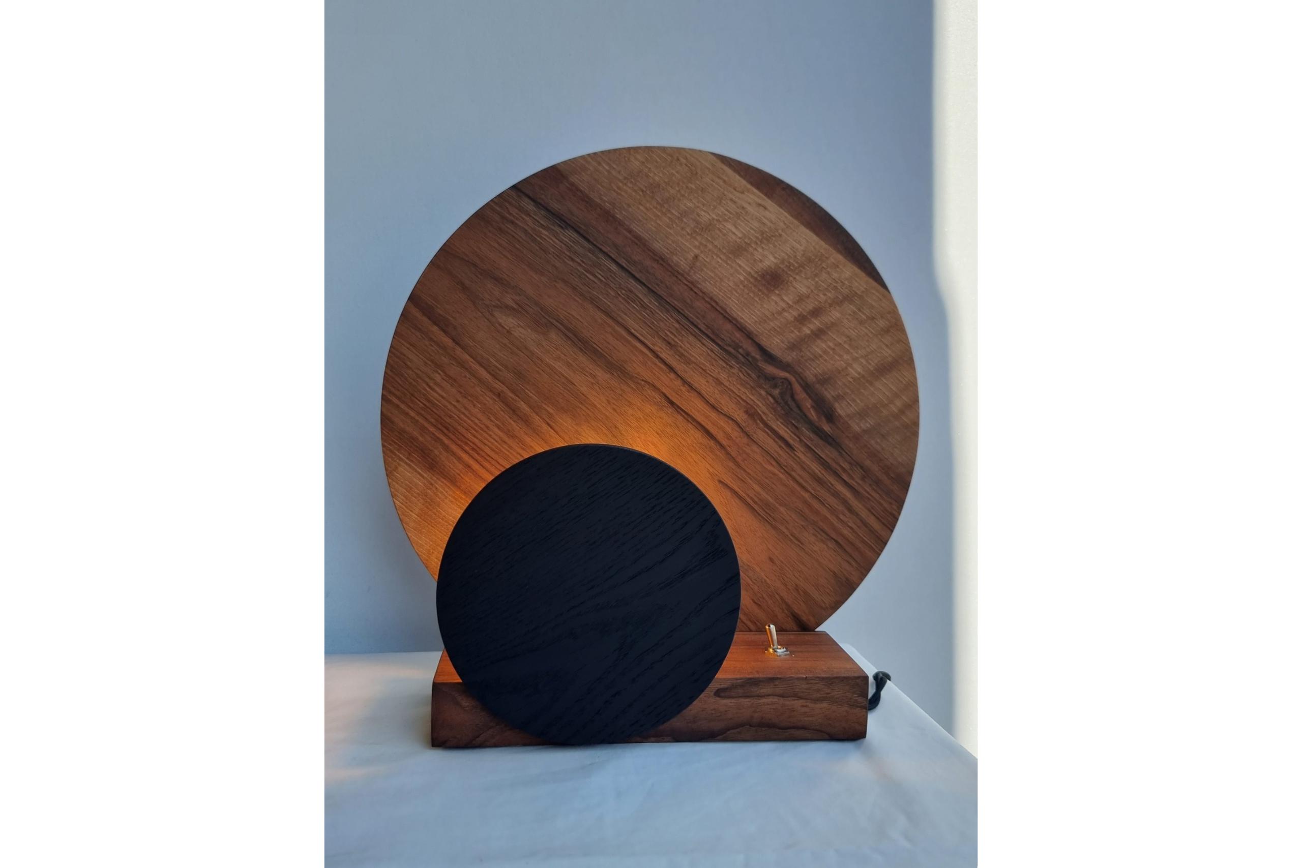 Thomas Coup la fronde - Eclipse 2 lampe noyer