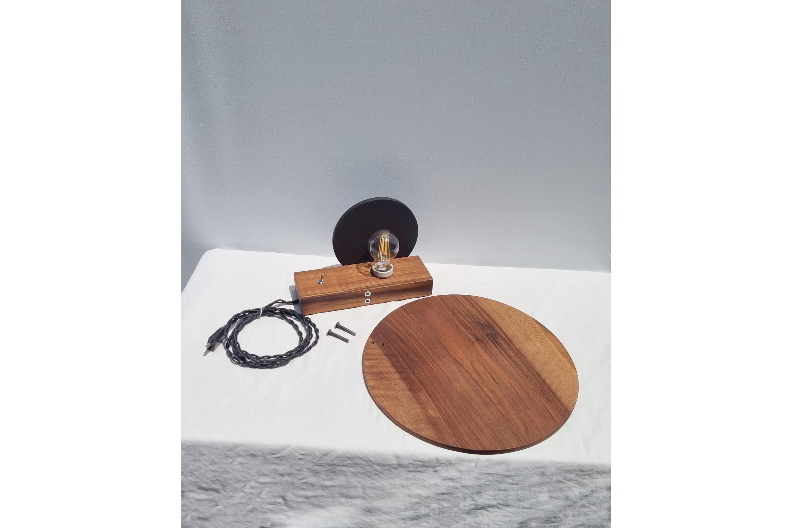Thomas Coup la fronde - Eclipse 2 lampe noyer