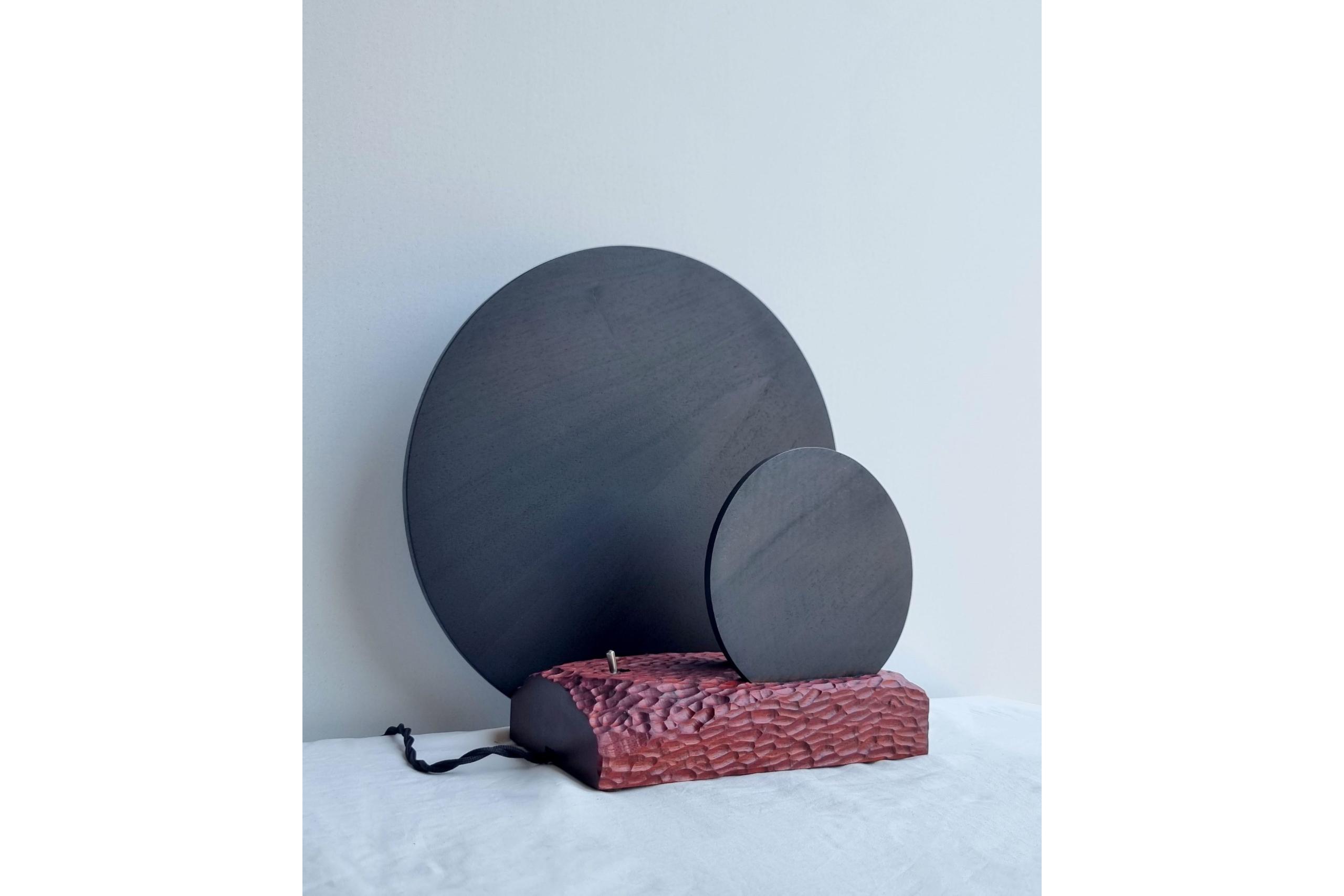 Thomas Coup la fronde - Eclipse 2 lampe noyer