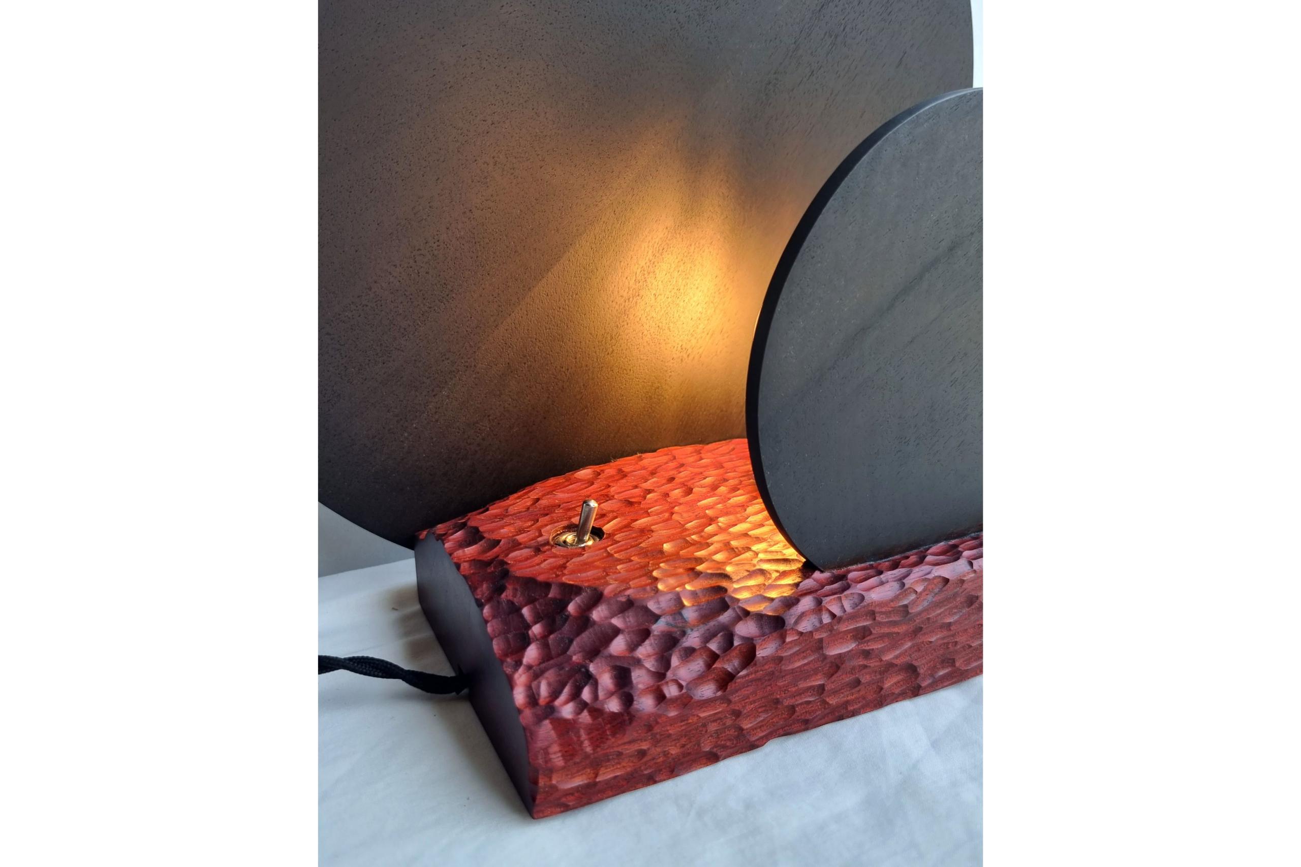 Thomas Coup la fronde - Eclipse 2 lampe noyer