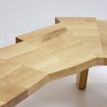 Thomas Coup la fronde - Raw chene meuble bois table basse 001