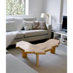 Thomas Coup la fronde - Raw chene meuble bois table basse
