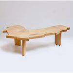 Thomas Coup la fronde - Raw chene meuble bois table basse