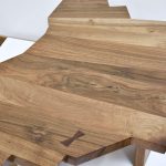 Thomas Coup la fronde - meuble bois table basse raw noyer