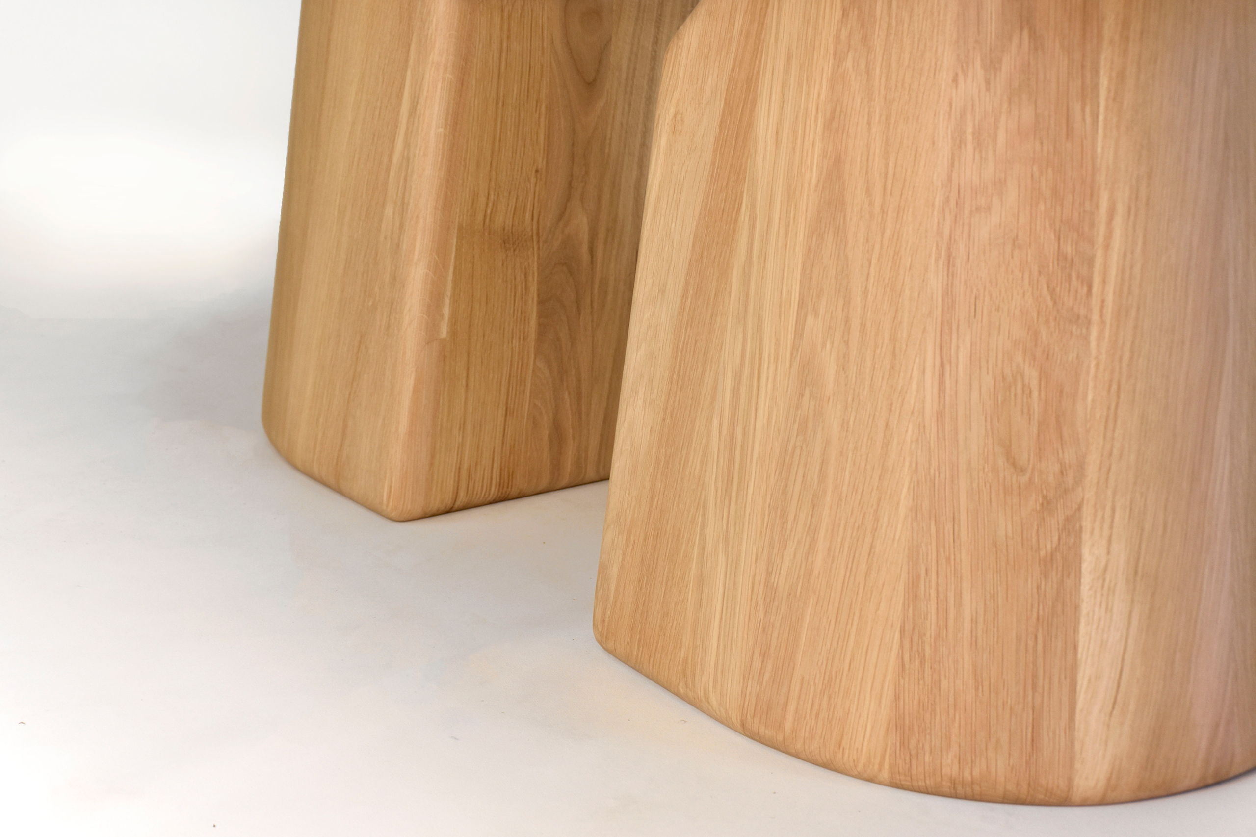 Pieds de table de conférence de style contemporains sculpturaux et coniques