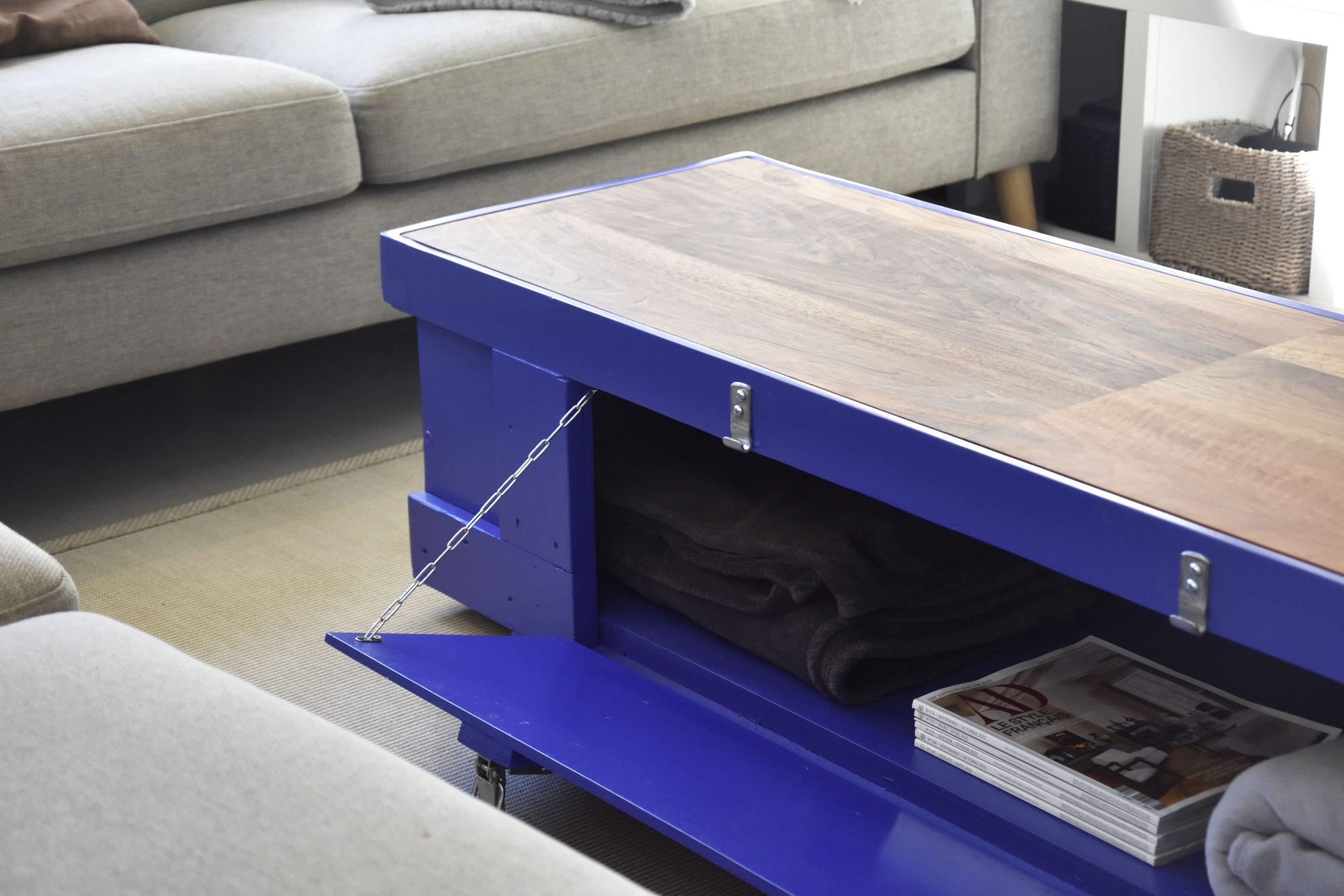 Thomas Coup la fronde - Matériaux origine upcycling coffre meuble art transport design