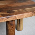 Thomas Coup la fronde - upcycling meuble table basse noyer galet